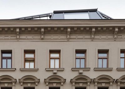 Sanierung und Dachgeschoßausbau, 1050 Wien