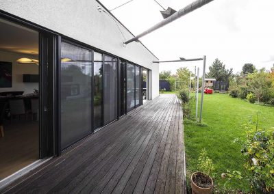 Neubau Einfamilienhaus Gartenterrasse