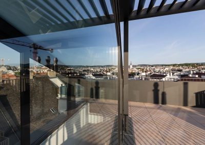 Dachterrasse mit Ausblick