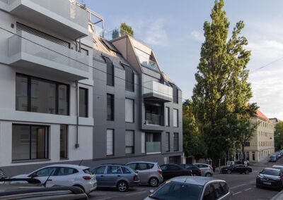 Straßenfassade